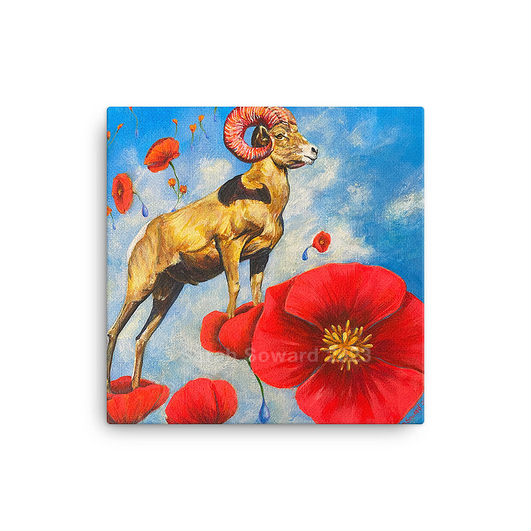 Big Horned Poppies, Print