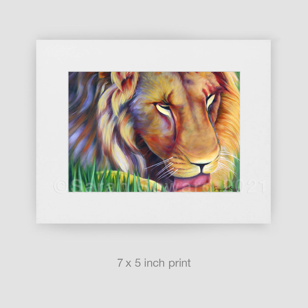 Elixir of Lion, Limited Edition Print