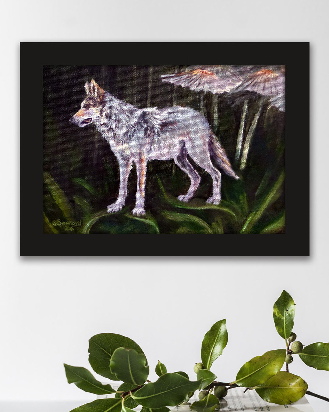Fairy Wolf, Original Painting