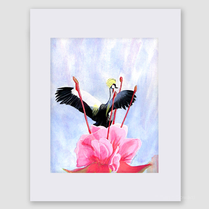 Fuchsia Flourish, Original painting