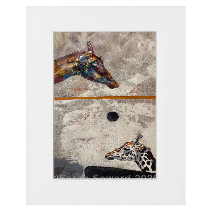 Growing Up Giraffe, Original Painting