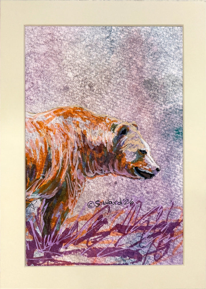 Happy Bear, Original Painting