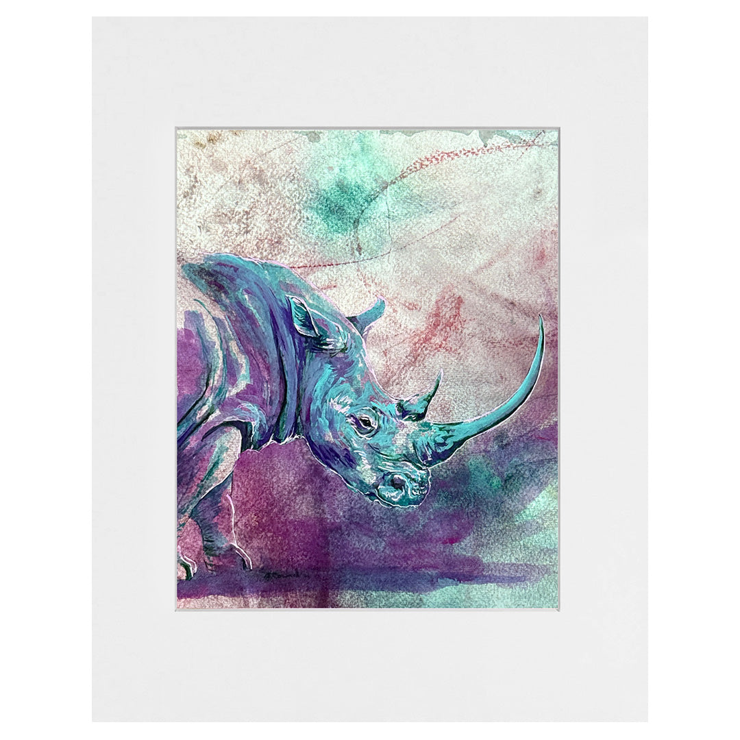 Infinity Rhino, Original Painting