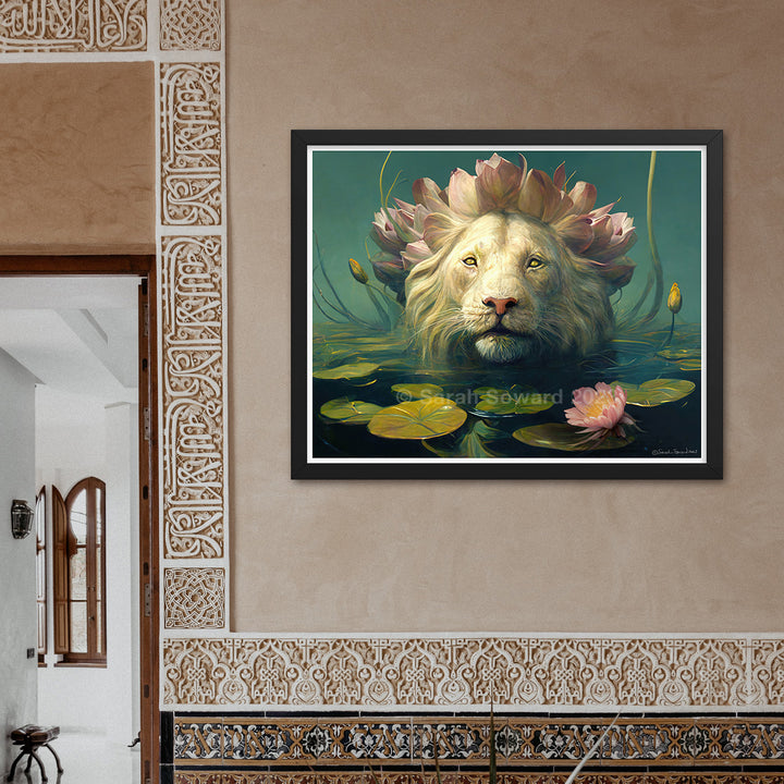 Lotus Lion, Print