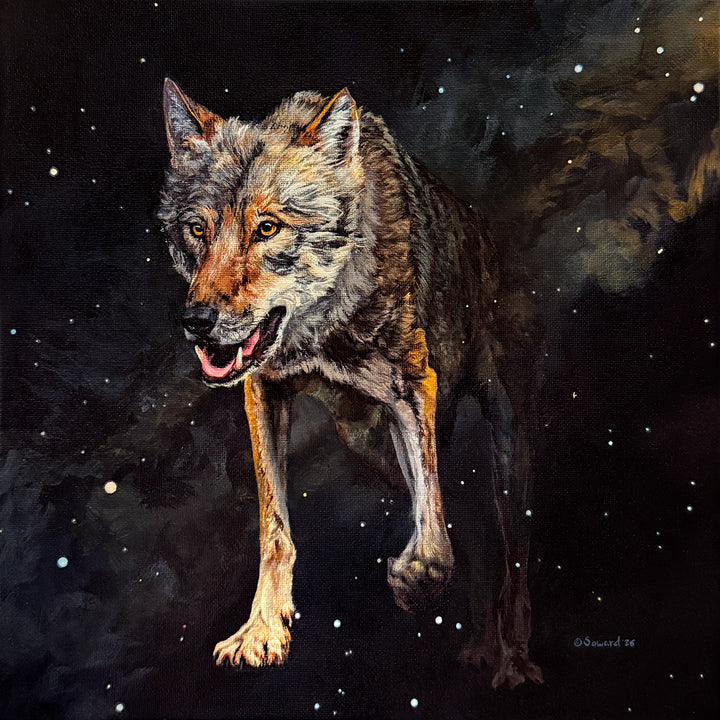 Lupus, the Wolf, Print