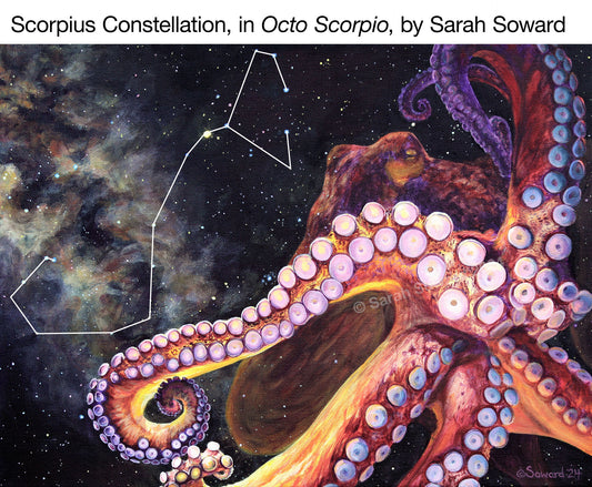 Octo Scorpio, Original Painting