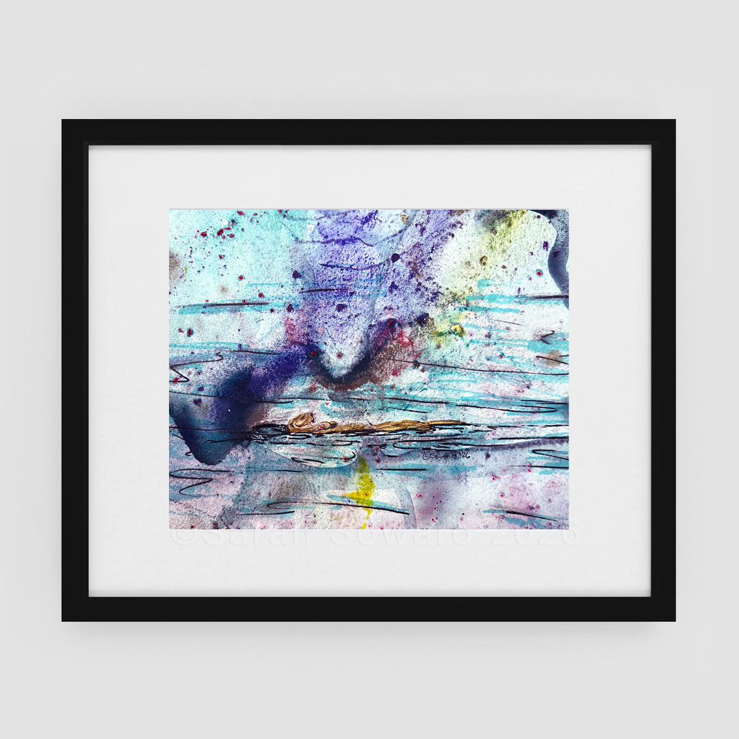 Otter Dreams, Original Painting