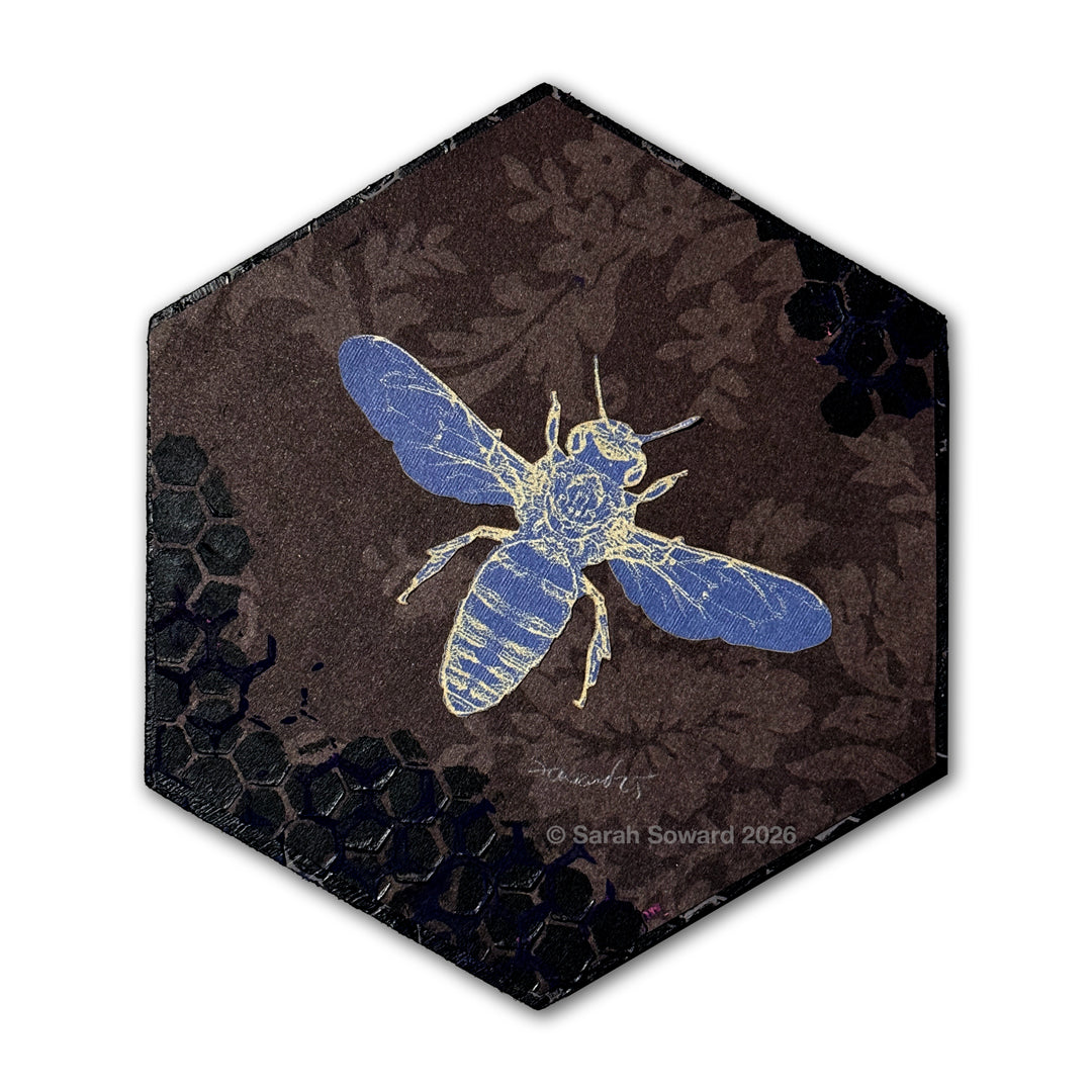 Post Punk Black, Bee, Original Art