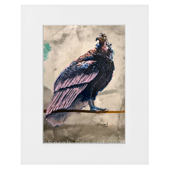 Pretty in Pink, Vulture, Original Painting