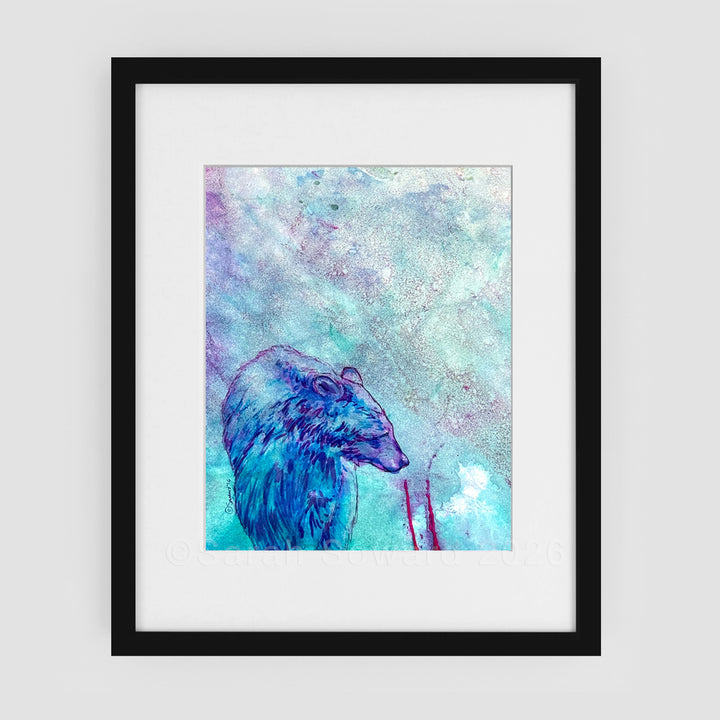 Rain Bear, Original Painting