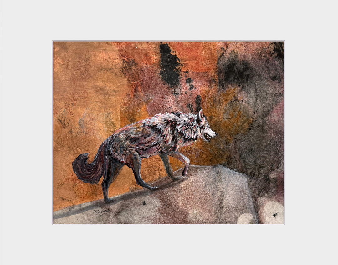 Still Smiling, Original Painting