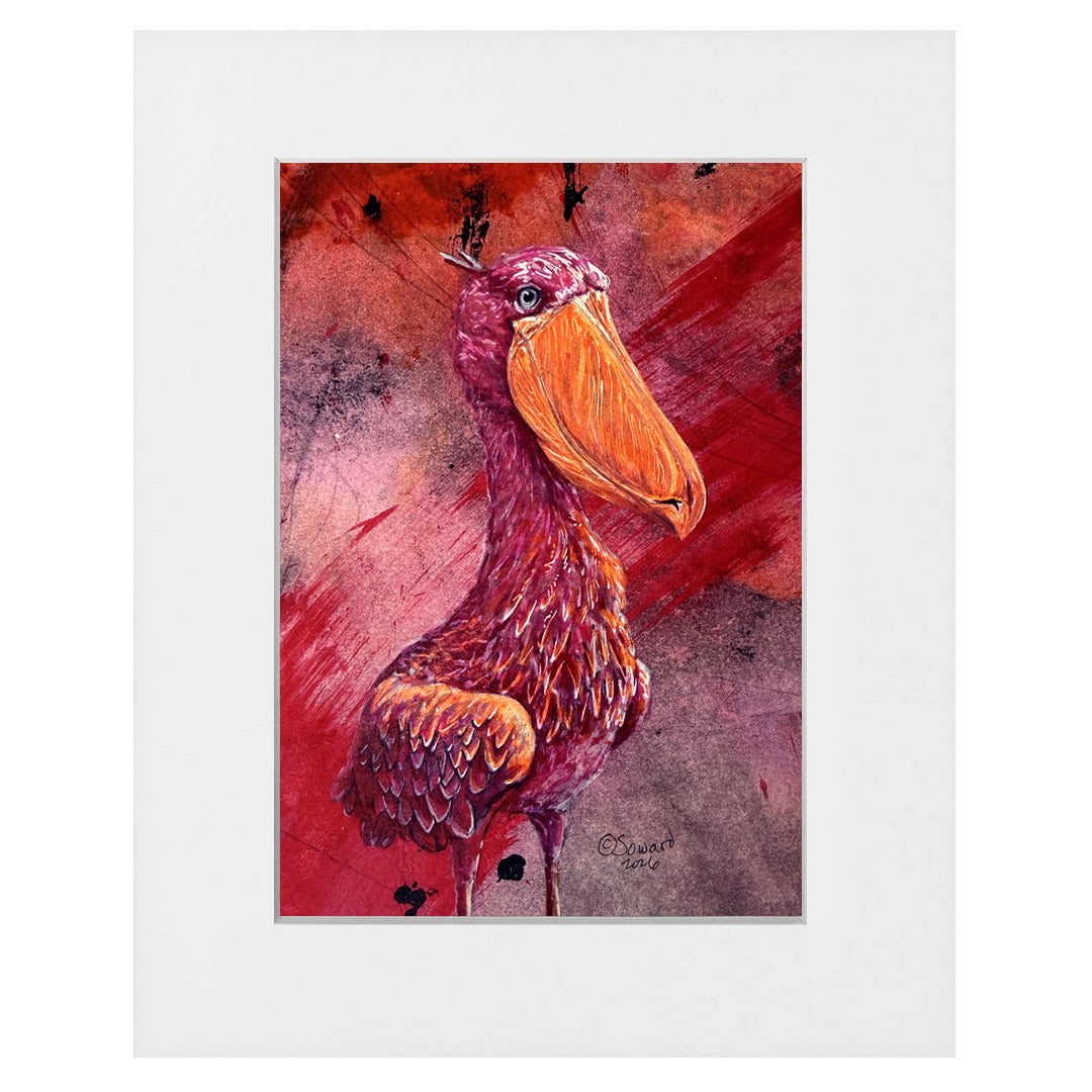 Surely Shoebill, Original Painting