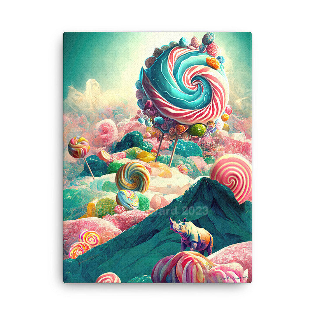 Flavor Mountain, Rhino Candy Print