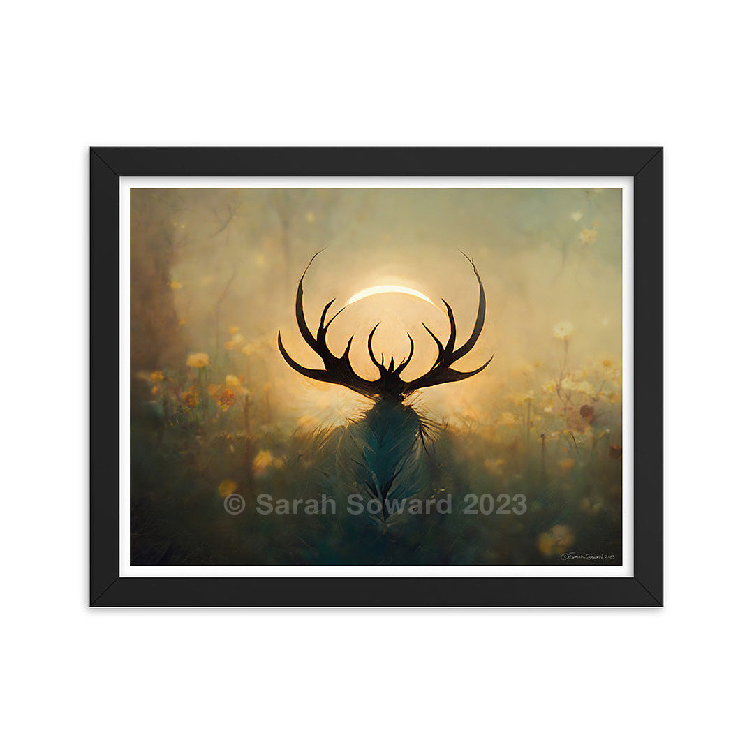 Unfettered, Deer, Open Edition Print