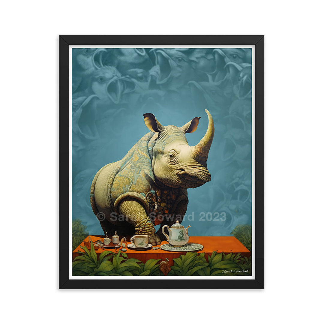 Without Concern, Rhino Print