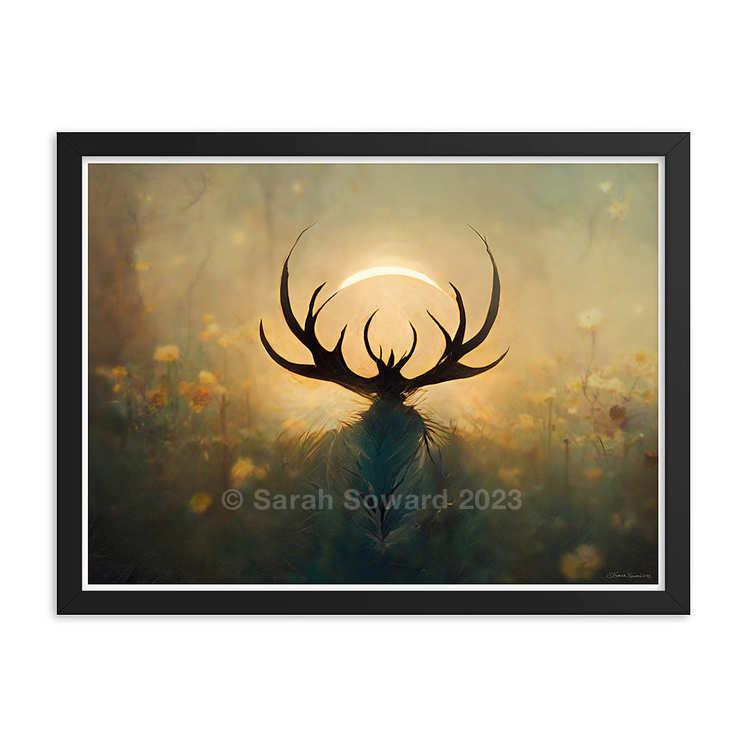 Unfettered, Deer, Open Edition Print