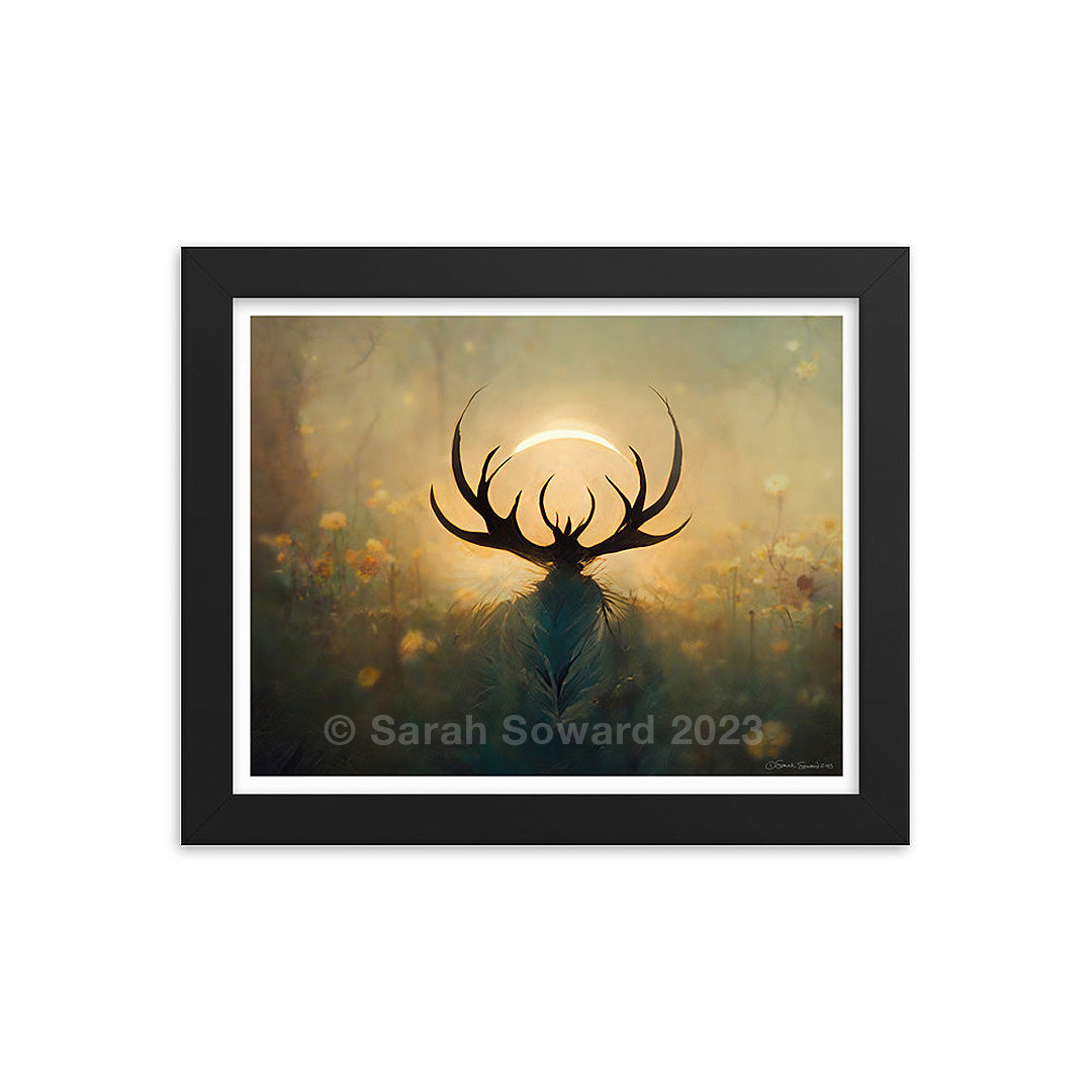 Unfettered, Deer, Open Edition Print