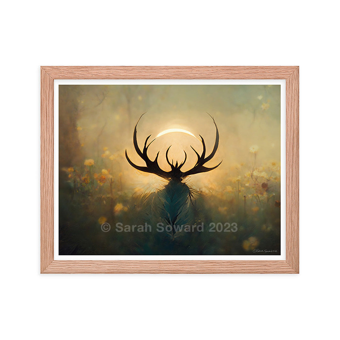 Unfettered, Deer, Open Edition Print