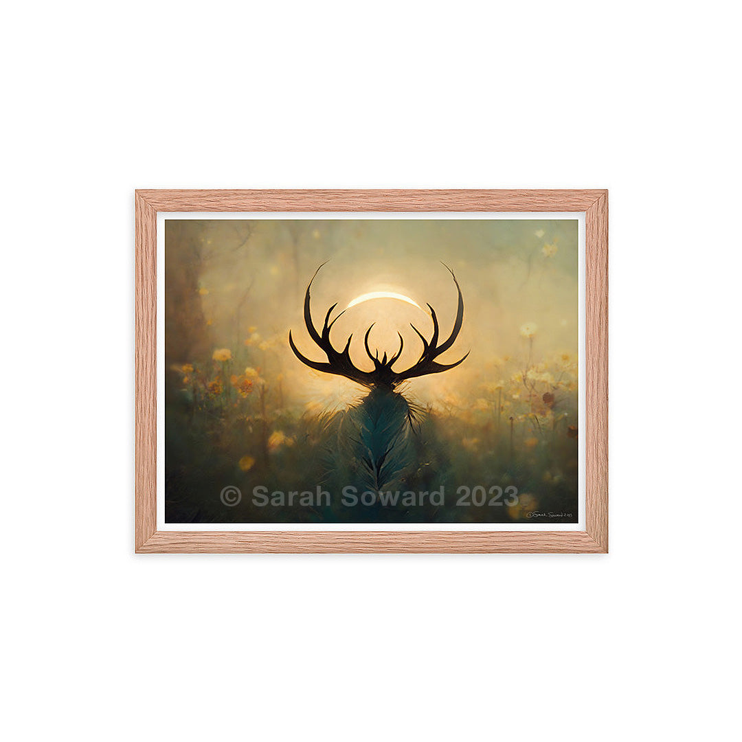 Unfettered, Deer, Open Edition Print