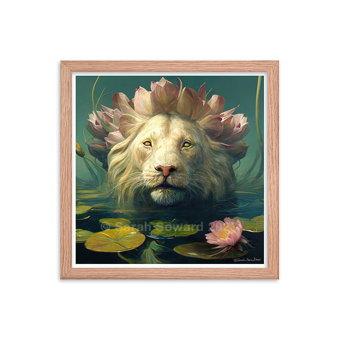 Lotus Lion, Print