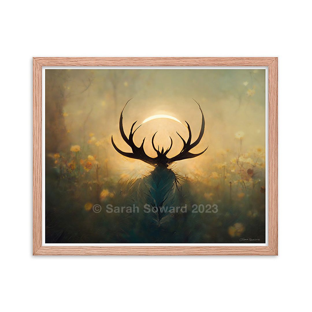 Unfettered, Deer, Open Edition Print