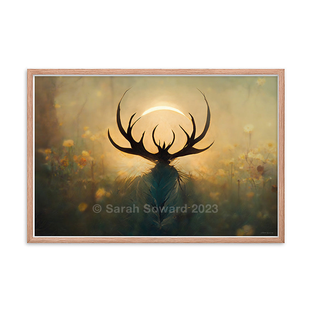 Unfettered, Deer, Open Edition Print