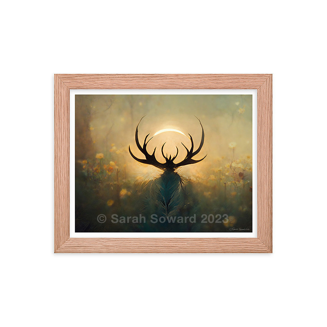 Unfettered, Deer, Open Edition Print