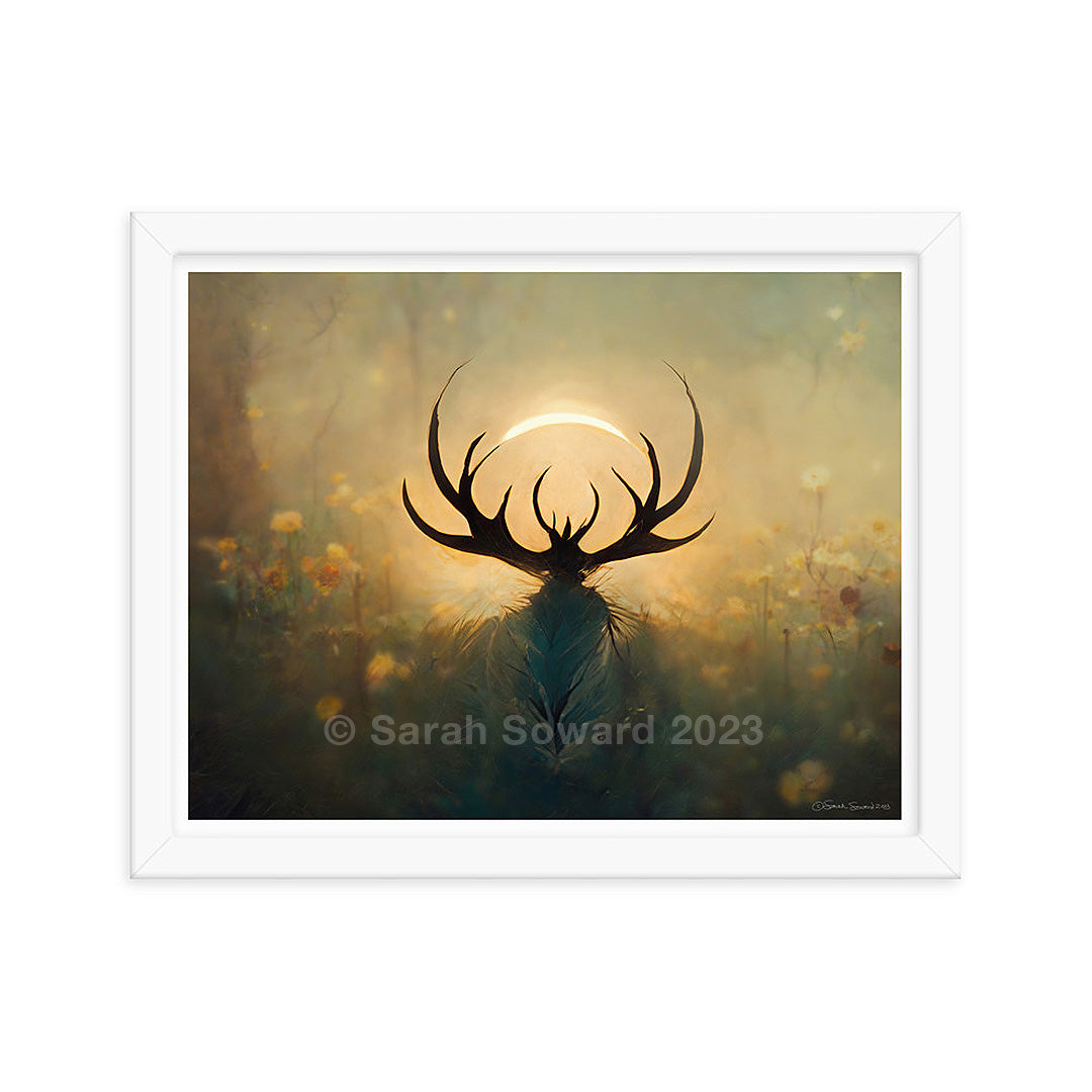 Unfettered, Deer, Open Edition Print