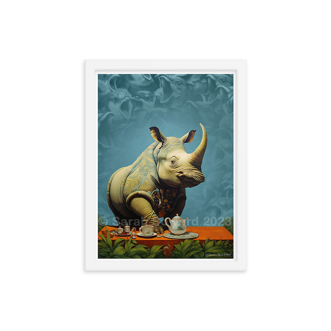 Without Concern, Rhino Print