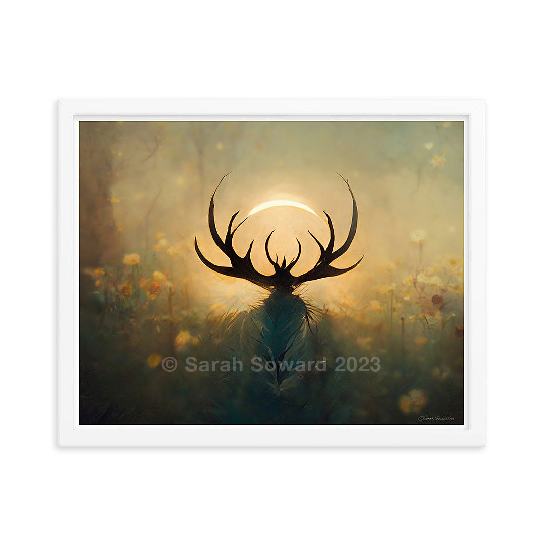 Unfettered, Deer, Open Edition Print