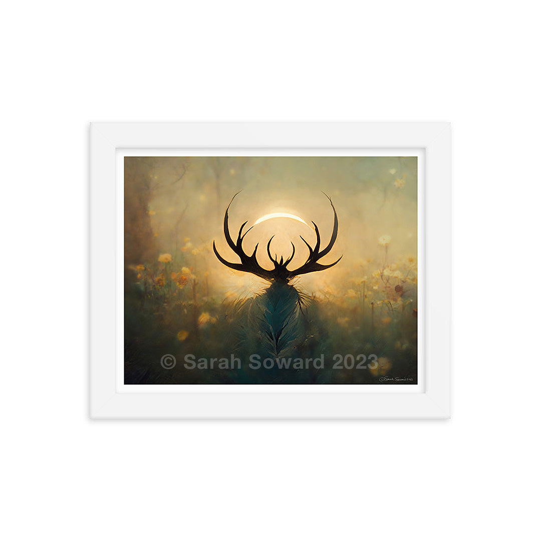 Unfettered, Deer, Open Edition Print