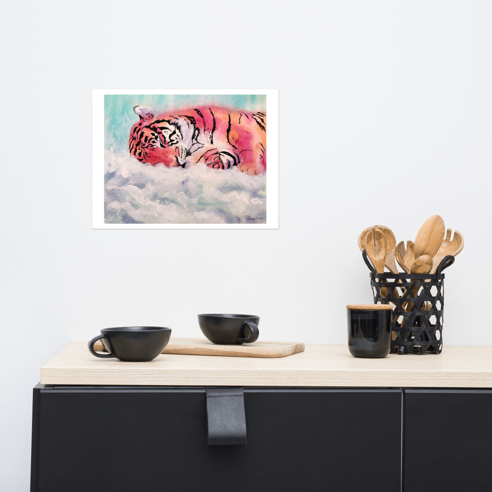 Sleeping Tiger, Open Edition Print