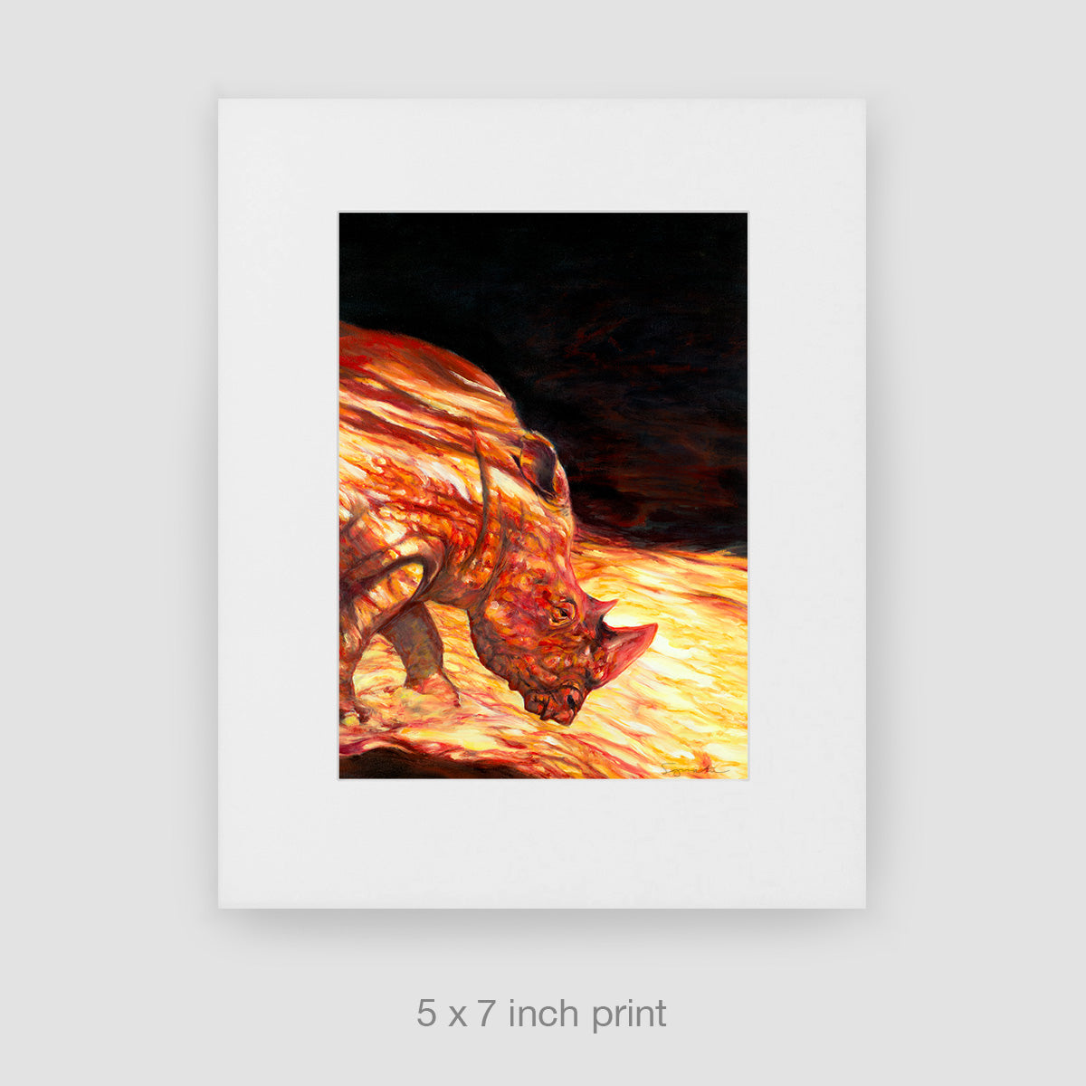 Hot Lava, Limited Edition Print
