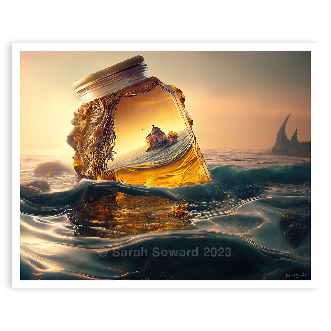 Bewitched by Honey, Print