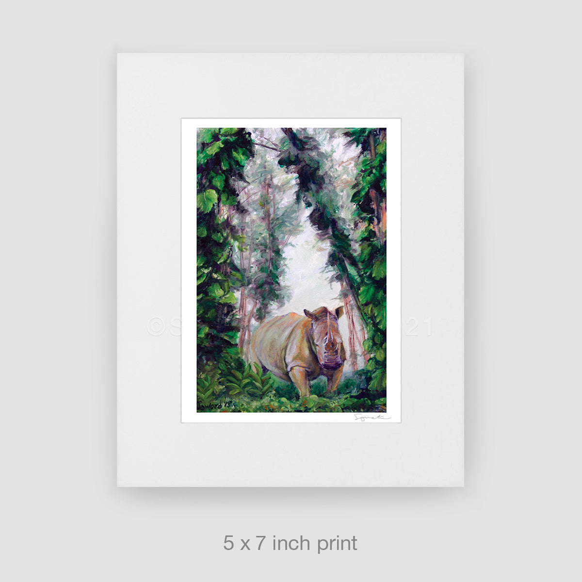 Tell Me About the Forest, Limited Edition Print