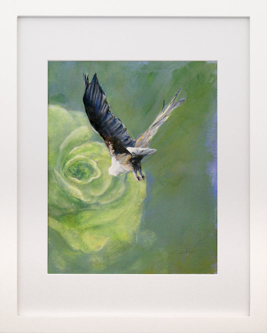 The Eagle and the Rose, Original Painting