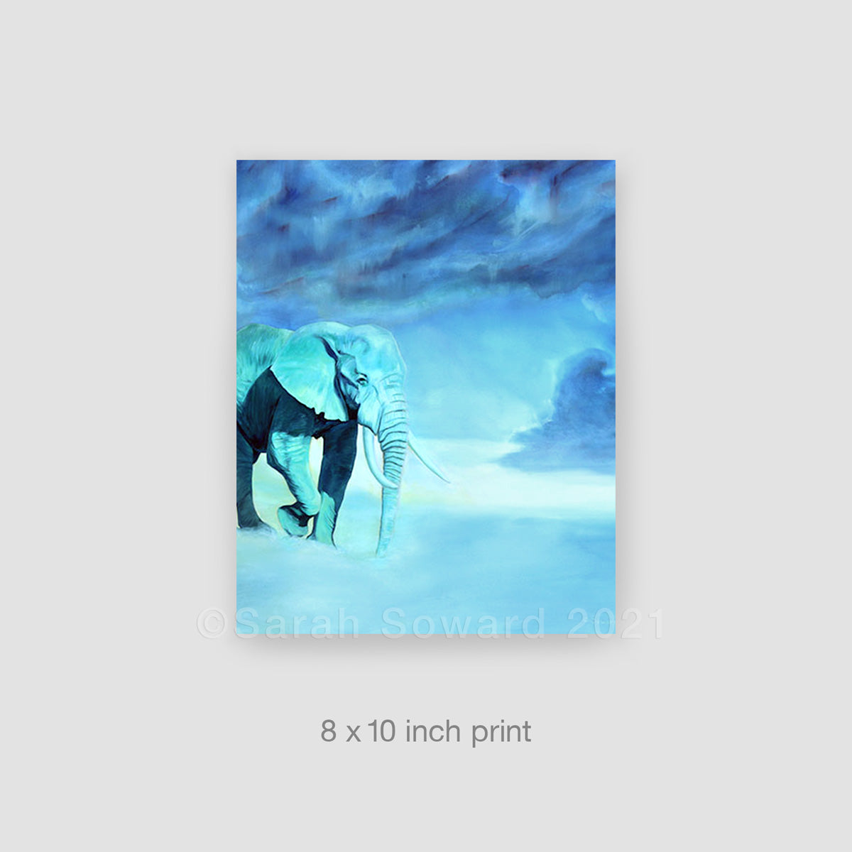 Uranus, Elephant, Limited Edition Print